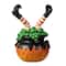 Glitzhome® 8.75" Halloween Witch in Cauldron Table Décor